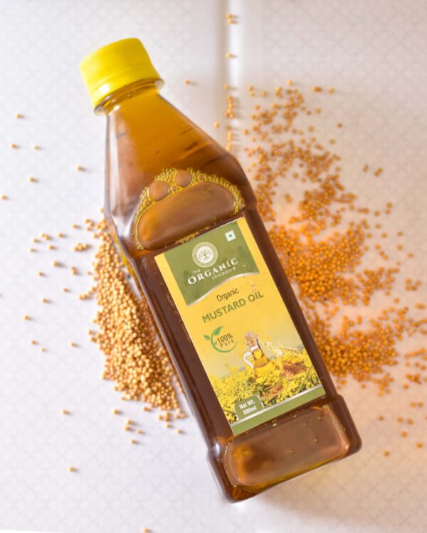 organic mustard oil by the organic shoppee