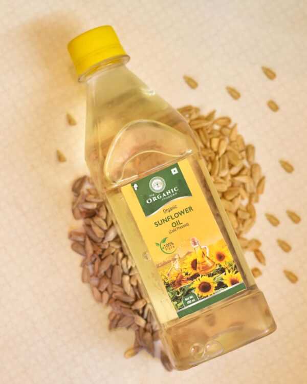 organic sunflower oil by the organic shoppee