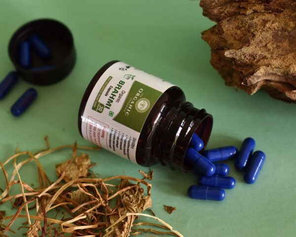 organic brahmi capsules by the organic shoppee