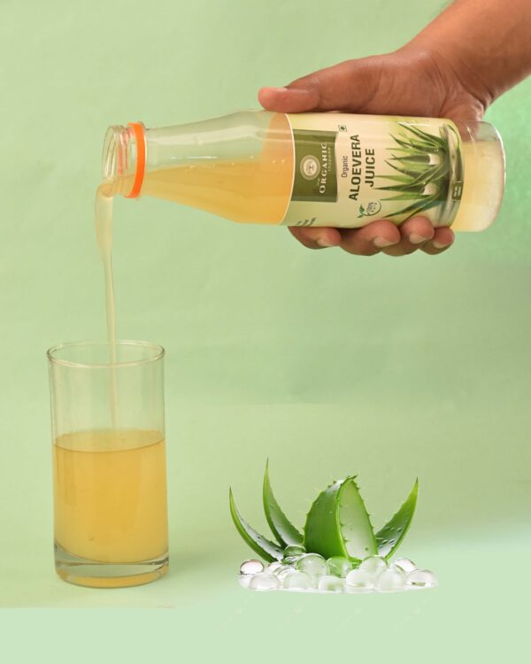 organic aloevera juice by the organic shoppee